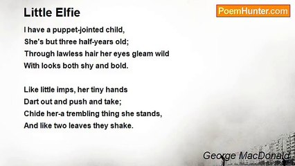 George MacDonald - Little Elfie