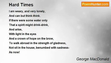 George MacDonald - Hard Times