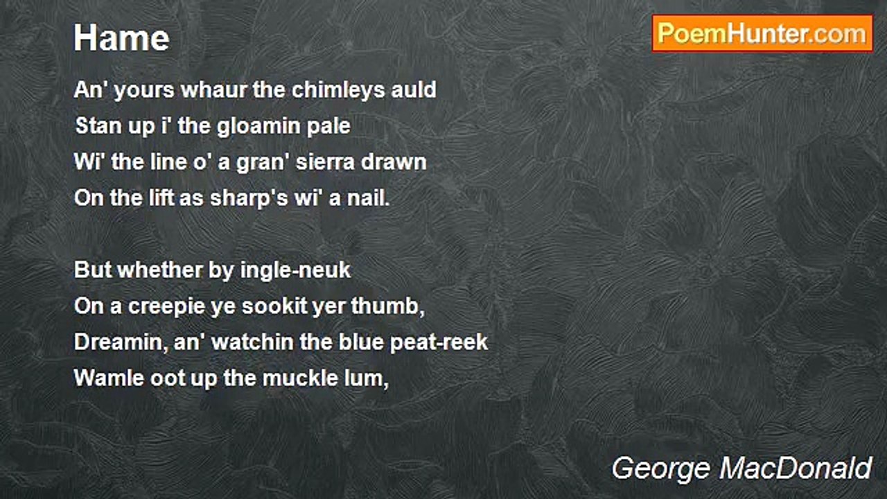 George MacDonald - Hame
