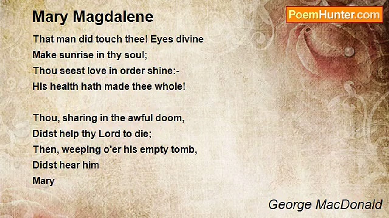 George MacDonald - Mary Magdalene