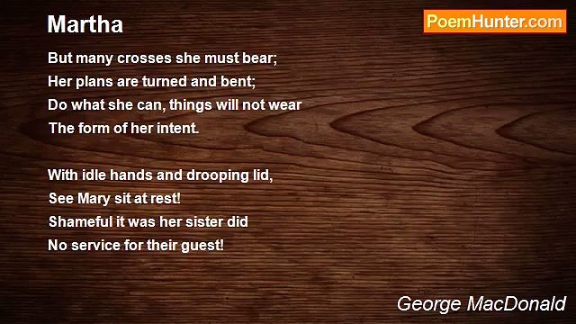 George MacDonald - Martha