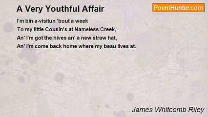 James Whitcomb Riley - A Very Youthful Affair