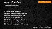 James Whitcomb Riley - Jack-In-The-Box