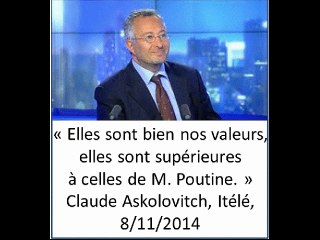Face à Aymeric Chauprade, Claude Askolovitch hiérarchise les civilisations