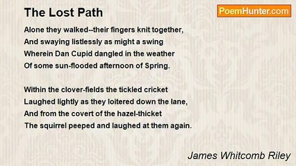 James Whitcomb Riley - The Lost Path