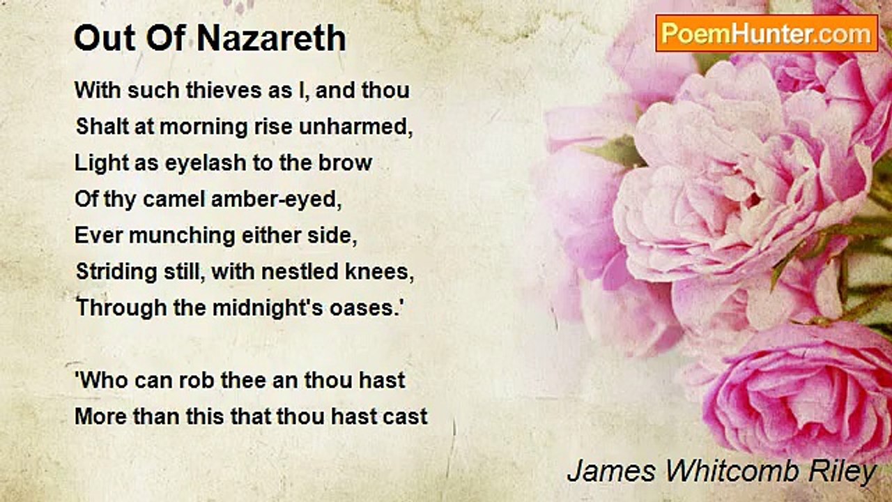 James Whitcomb Riley - Out Of Nazareth