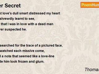Thomas Hardy - Her Secret