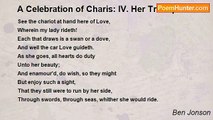 Ben Jonson - A Celebration of Charis: IV. Her Triumph