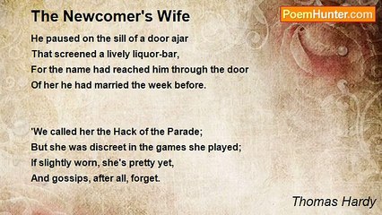 Thomas Hardy - The Newcomer's Wife