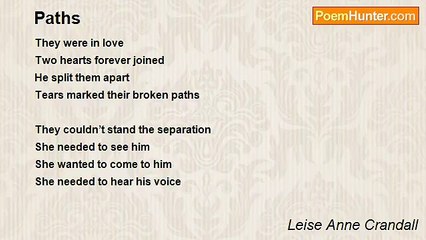 Leise Anne Crandall - Paths