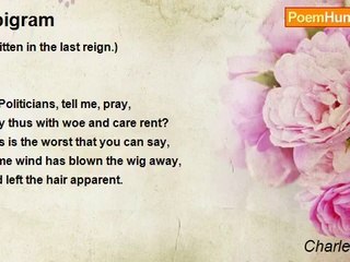 Charles Lamb - Epigram