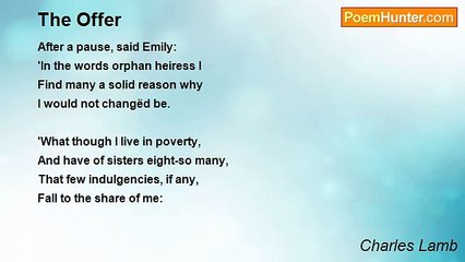 Charles Lamb - The Offer