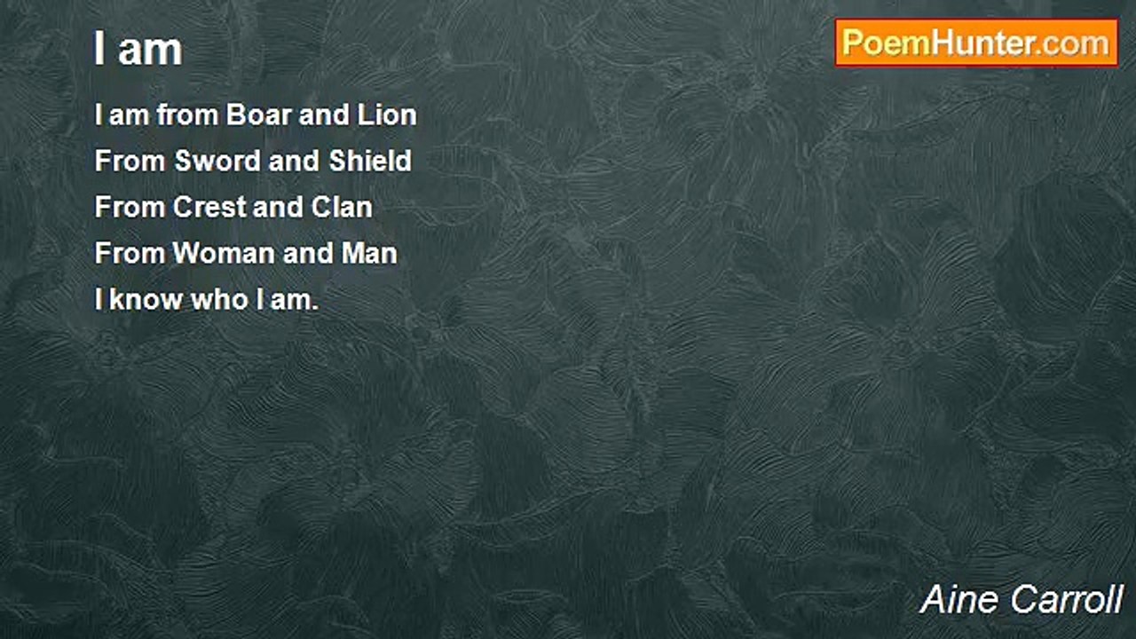 Aine Carroll - I am