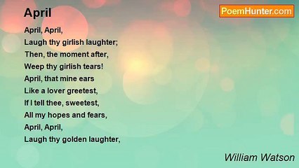 William Watson - April
