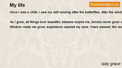 lady grace - My life