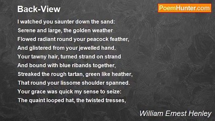 William Ernest Henley - Back-View