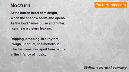 William Ernest Henley - Nocturn