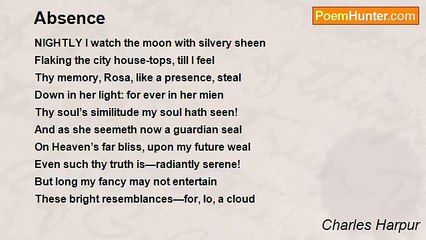 Charles Harpur - Absence