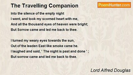 Lord Alfred Douglas - The Travelling Companion