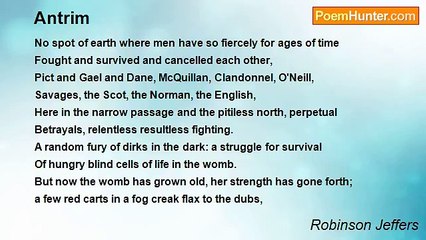 Robinson Jeffers - Antrim