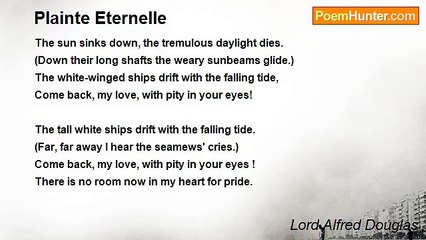 Lord Alfred Douglas - Plainte Eternelle