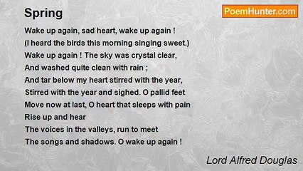 Lord Alfred Douglas - Spring