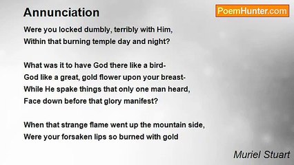 Muriel Stuart - Annunciation