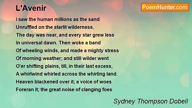 Sydney Thompson Dobell - L'Avenir