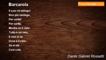 Dante Gabriel Rossetti - Barcarola