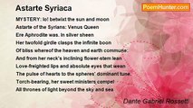 Dante Gabriel Rossetti - Astarte Syriaca