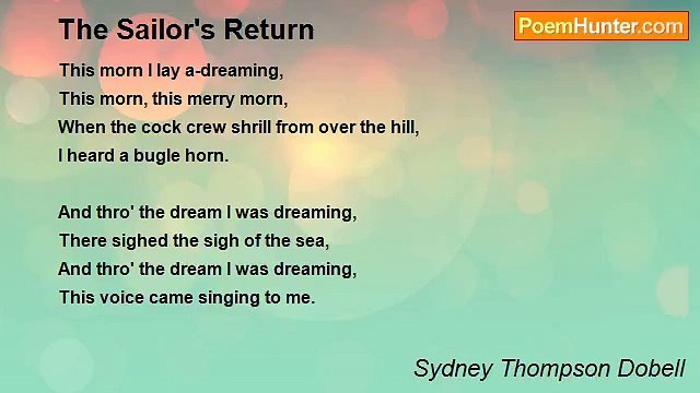 Sydney Thompson Dobell - The Sailor's Return