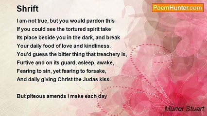 Muriel Stuart - Shrift