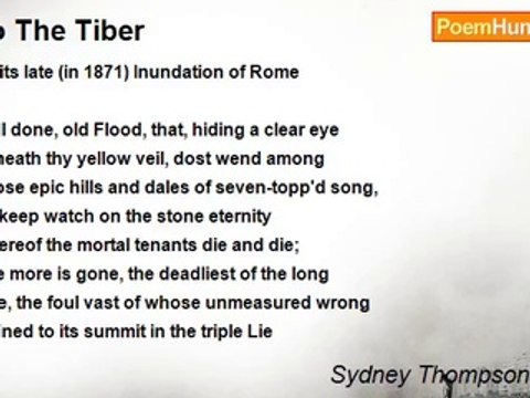 Sydney Thompson Dobell - To The Tiber