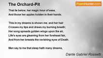 Dante Gabriel Rossetti - The Orchard-Pit