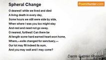 Dante Gabriel Rossetti - Spheral Change