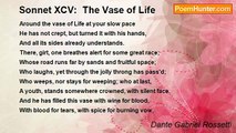 Dante Gabriel Rossetti - Sonnet XCV:  The Vase of Life