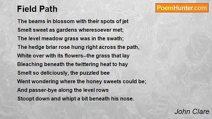 John Clare - Field Path