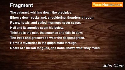 John Clare - Fragment