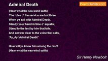 Sir Henry Newbolt - Admiral Death