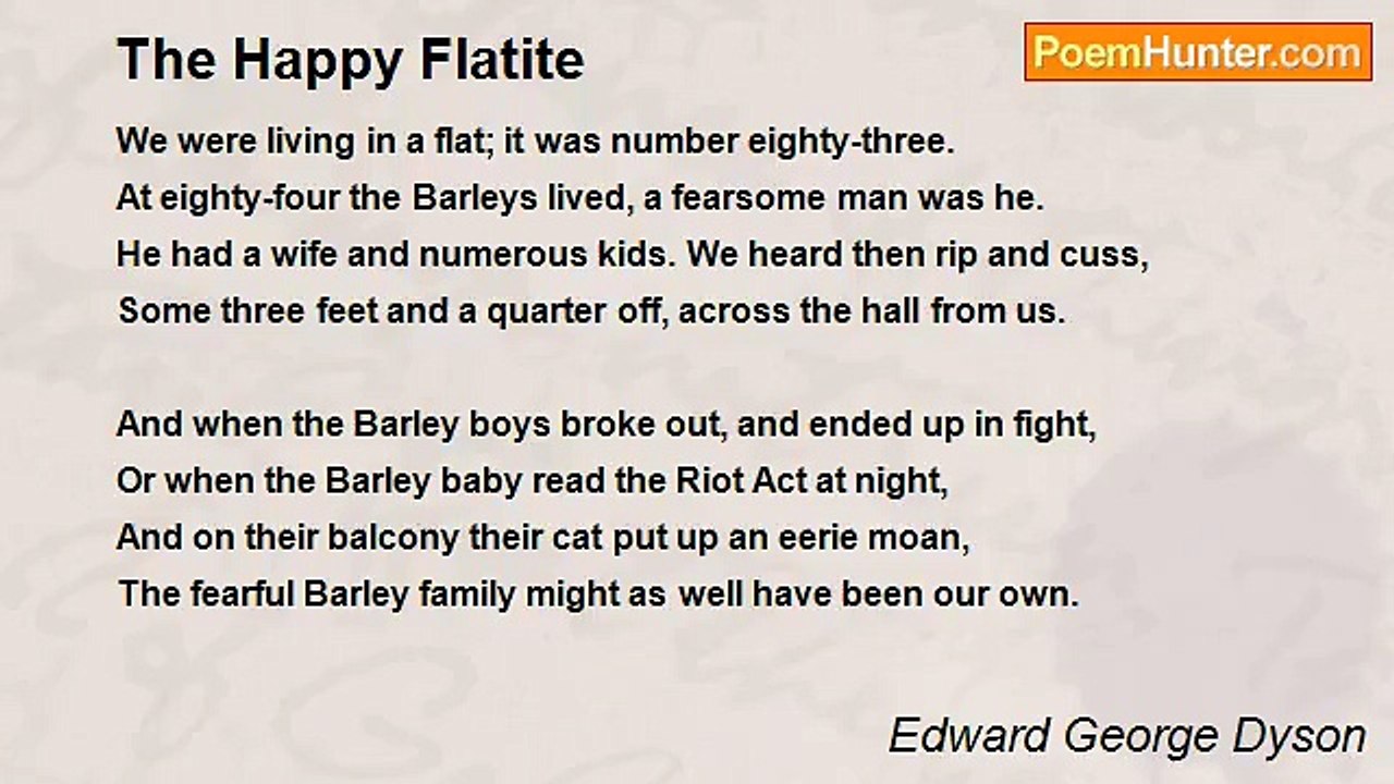Edward George Dyson - The Happy Flatite