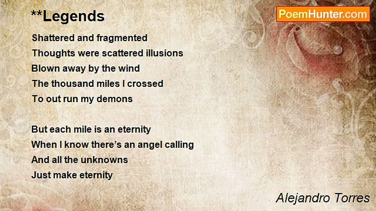 Alejandro Torres - **Legends