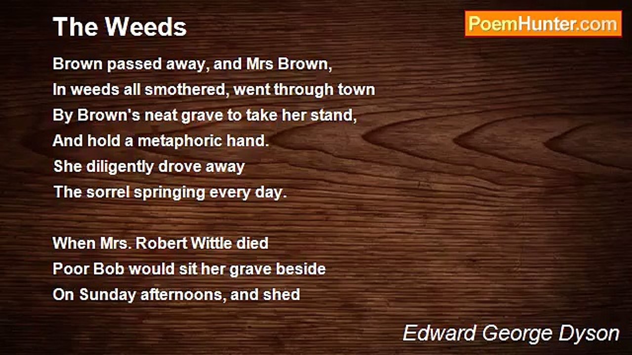 Edward George Dyson - The Weeds