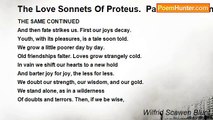 Wilfrid Scawen Blunt - The Love Sonnets Of Proteus.  Part III: Gods And False Gods: LXXV