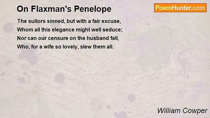William Cowper - On Flaxman's Penelope