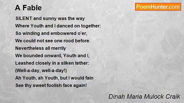 Dinah Maria Mulock Craik - A Fable