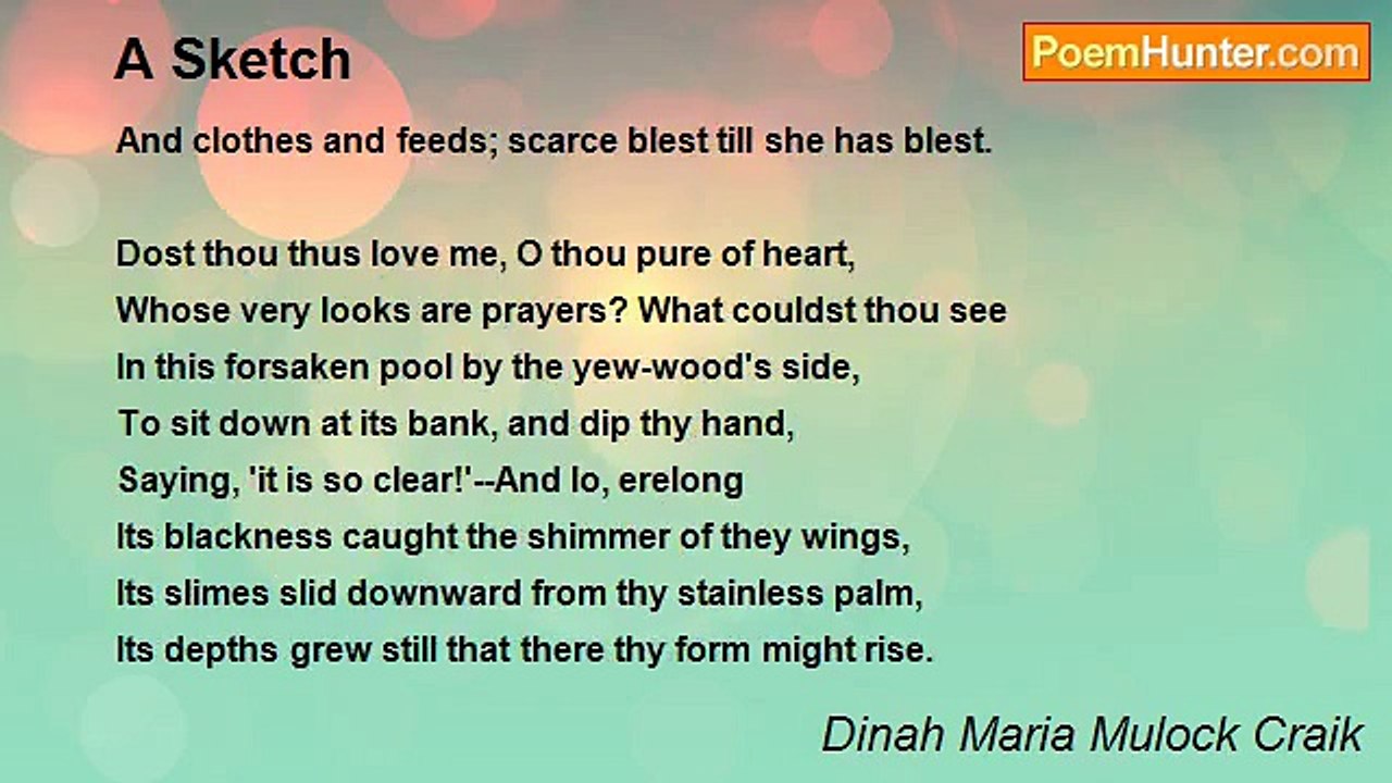 Dinah Maria Mulock Craik - A Sketch