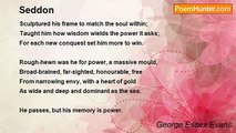 George Essex Evans - Seddon
