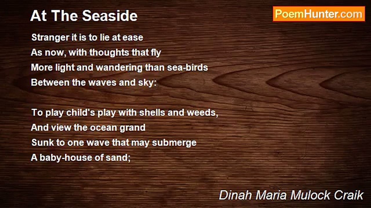 Dinah Maria Mulock Craik - At The Seaside