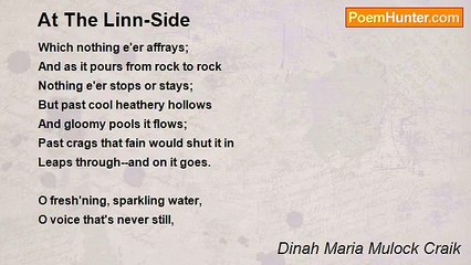 Dinah Maria Mulock Craik - At The Linn-Side