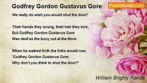 William Brighty Rands - Godfrey Gordon Gustavus Gore